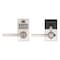Kwikset Kwikset SmartKey Satin Nickel Metal Electronic Touch Pad Entry Lever 99170-003 - alternate 2